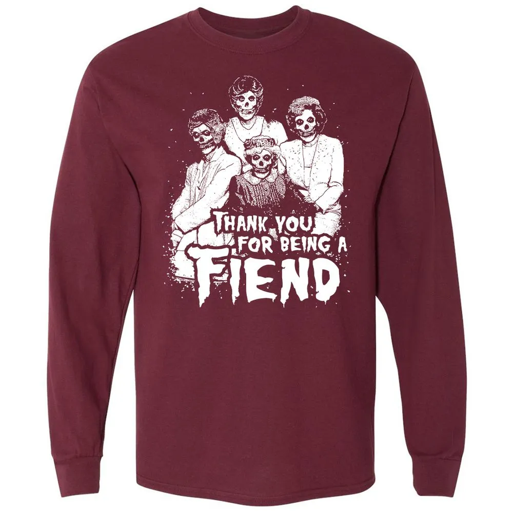 Long Sleeve T-Shirt - CNXECDK5 - Maroon - 11