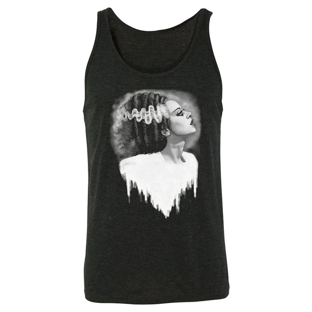 Unisex Jersey Tank - N19JFS1T - Charcoal Black Triblend - 5