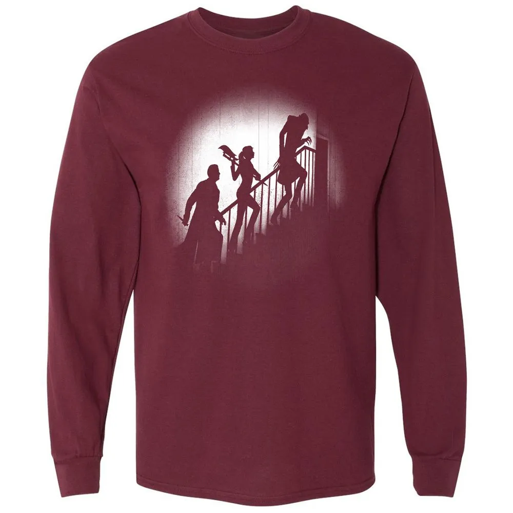 Long Sleeve T-Shirt - BTBF9G2L - Maroon - 11