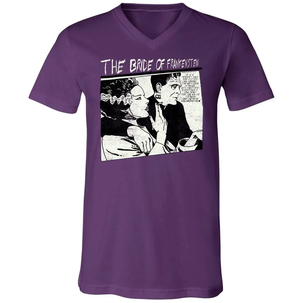 Unisex V-Neck T-Shirt - UR997JAH - Team Purple - 9