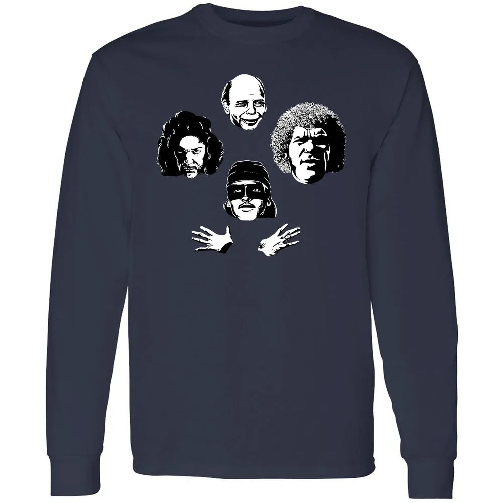 Long Sleeve T-Shirt - ERR9BZRH - Navy - 2