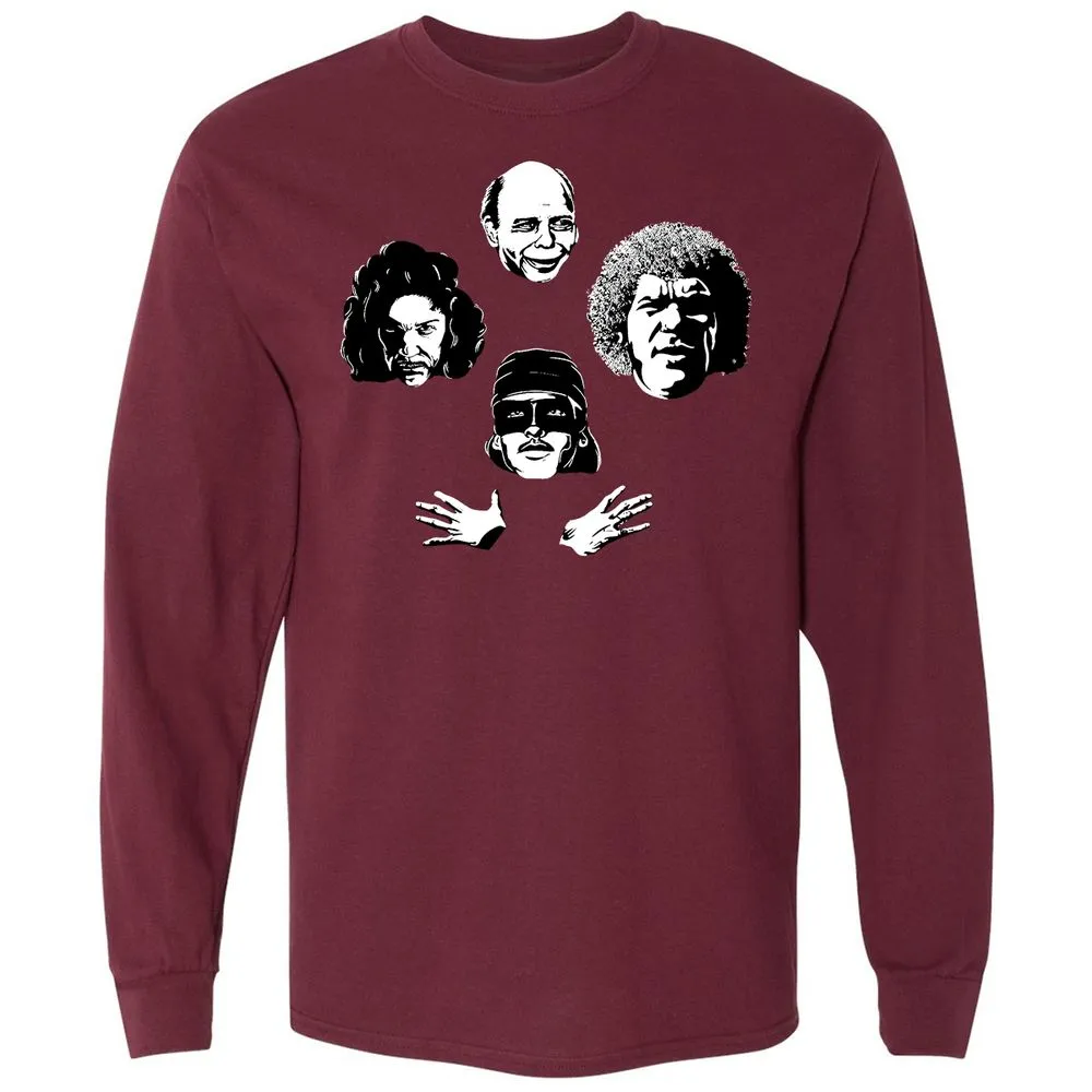 Long Sleeve T-Shirt - ERR9BZRH - Maroon - 11