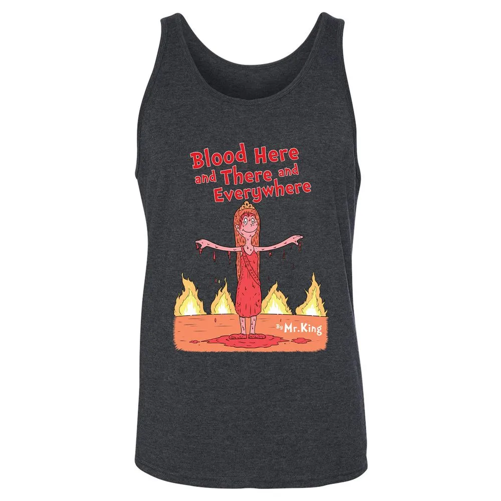Unisex Jersey Tank - EBVVGR2C - Dark Grey Heather - 6