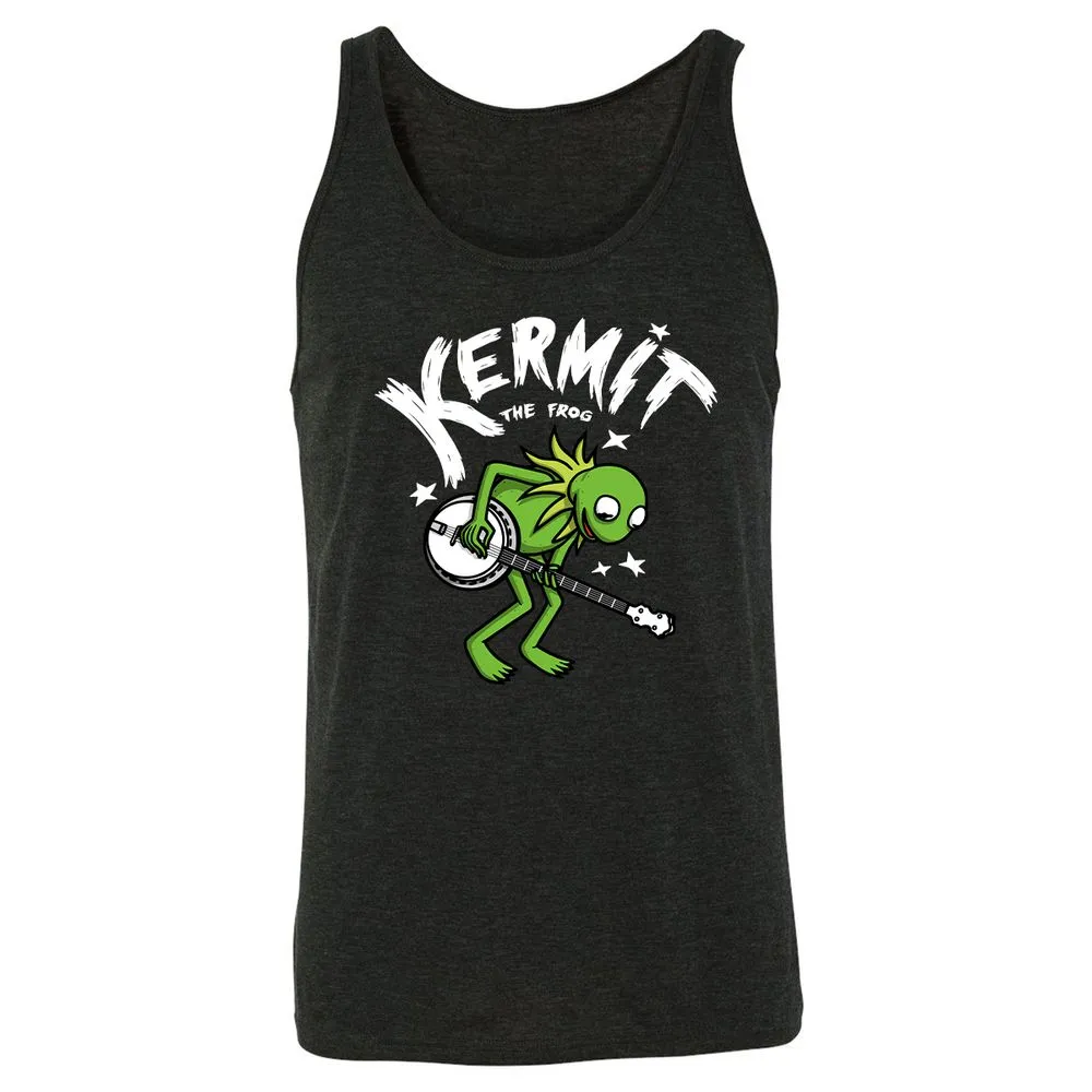 Unisex Jersey Tank - 1SH9XS4F - Charcoal Black Triblend - 5