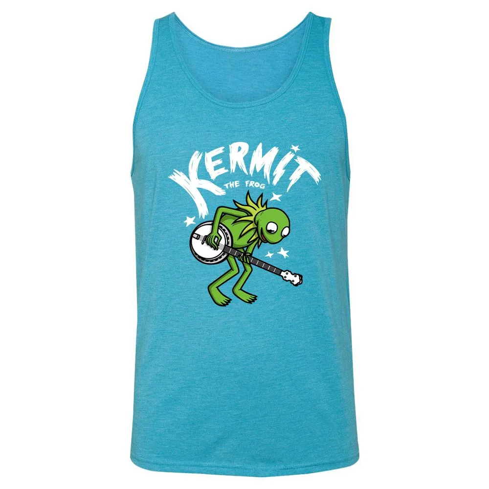 Unisex Jersey Tank - 1SH9XS4F - Aqua Triblend - 3