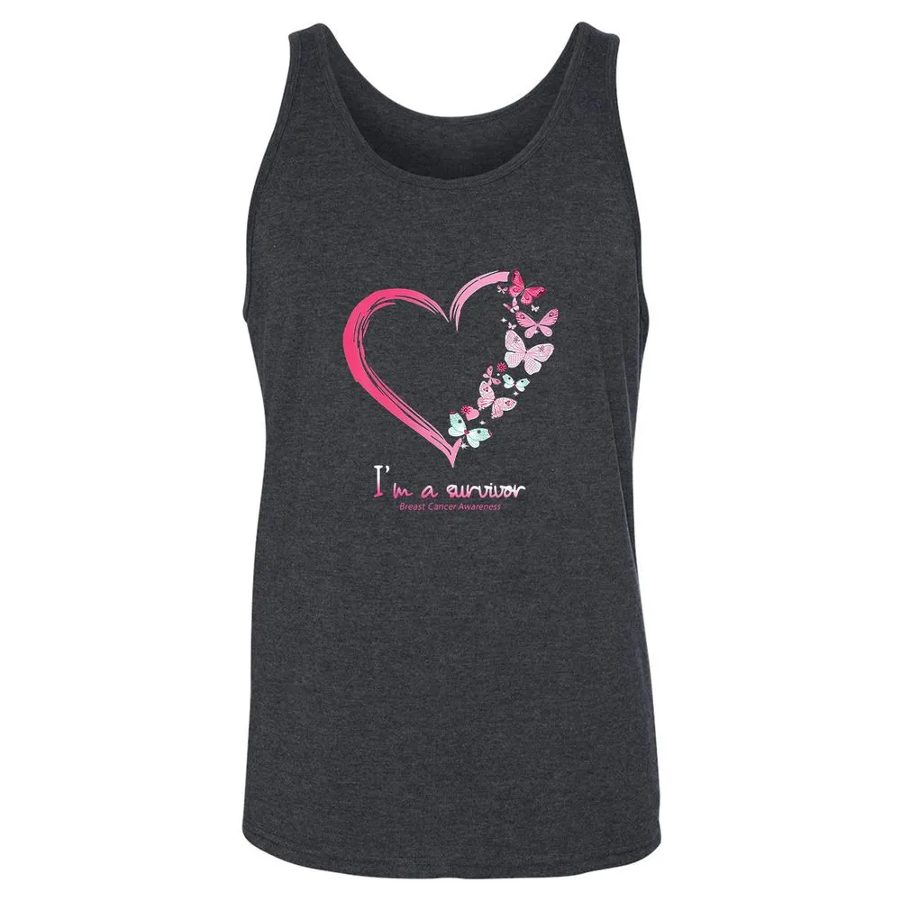 Unisex Jersey Tank - ZKSAD3JL - Dark Grey Heather - 6