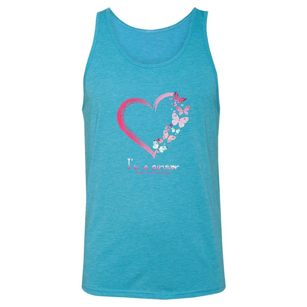 Unisex Jersey Tank - ZKSAD3JL - Aqua Triblend - 3