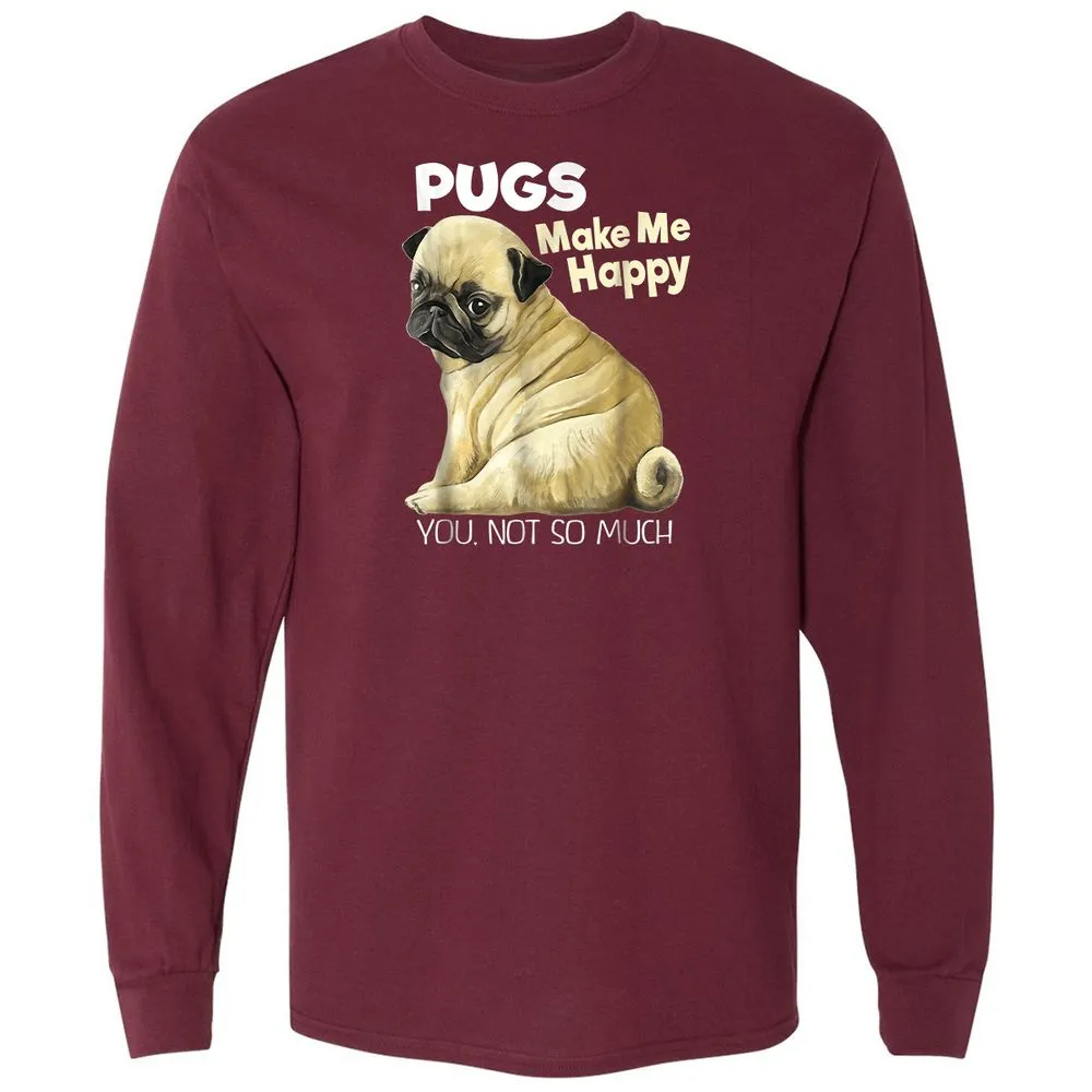 Long Sleeve T-Shirt - 9KKA7H9L - Maroon - 11