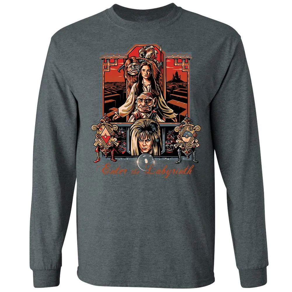Long Sleeve T-Shirt - C39JMCHK - Dark Heather - 15