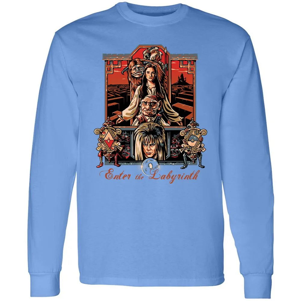 Long Sleeve T-Shirt - C39JMCHK - Carolina Blue - 12