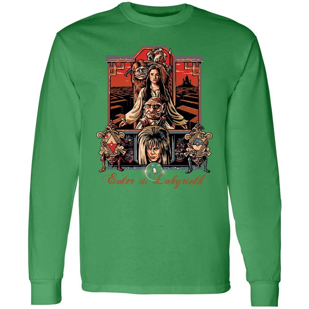 Long Sleeve T-Shirt - C39JMCHK - Irish Green - 10