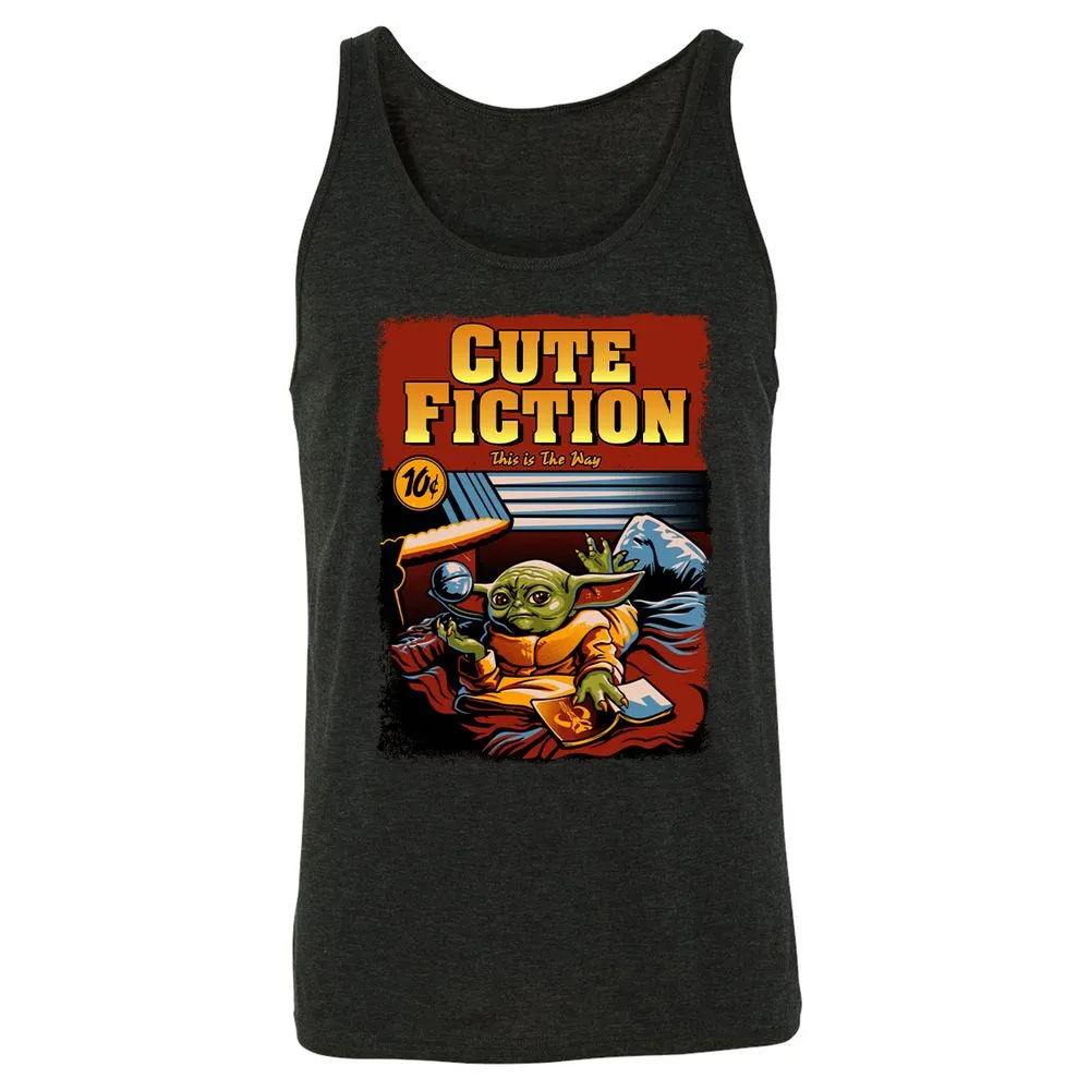 Unisex Jersey Tank - S9KHF1G8 - Charcoal Black Triblend - 5