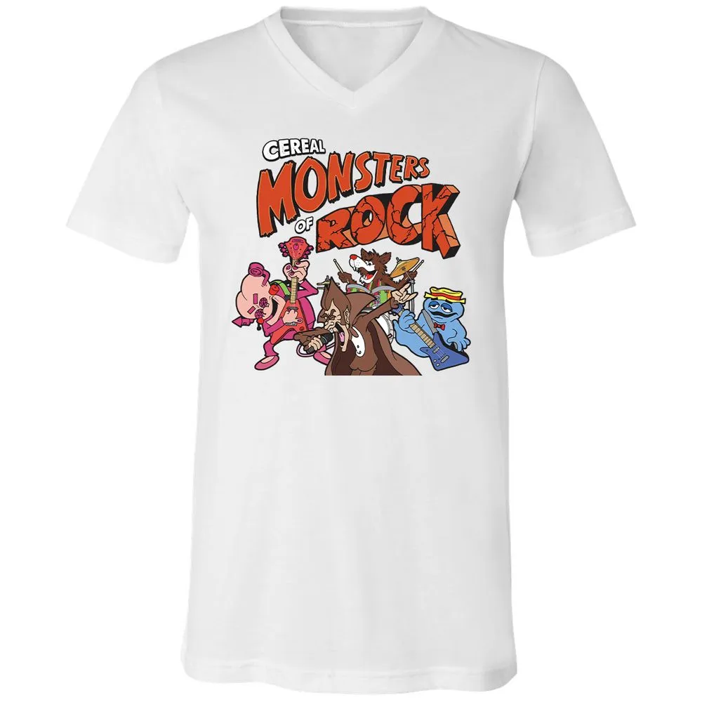 Unisex V-Neck T-Shirt - BB8WW48R - White - 5
