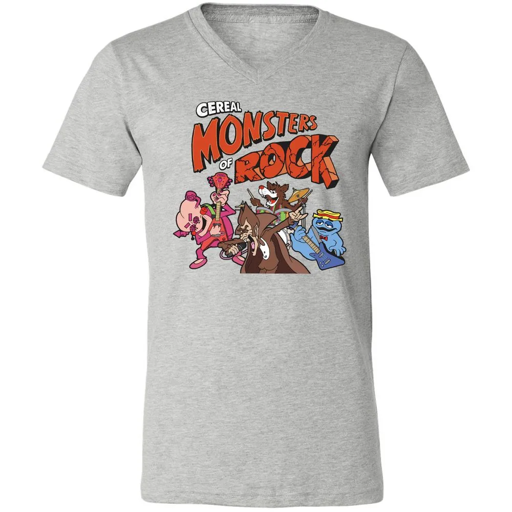Unisex V-Neck T-Shirt - BB8WW48R - Athletic Heather - 7