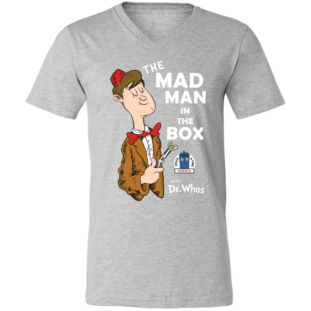 Unisex V-Neck T-Shirt - 2A5X9KD7 - Athletic Heather - 7