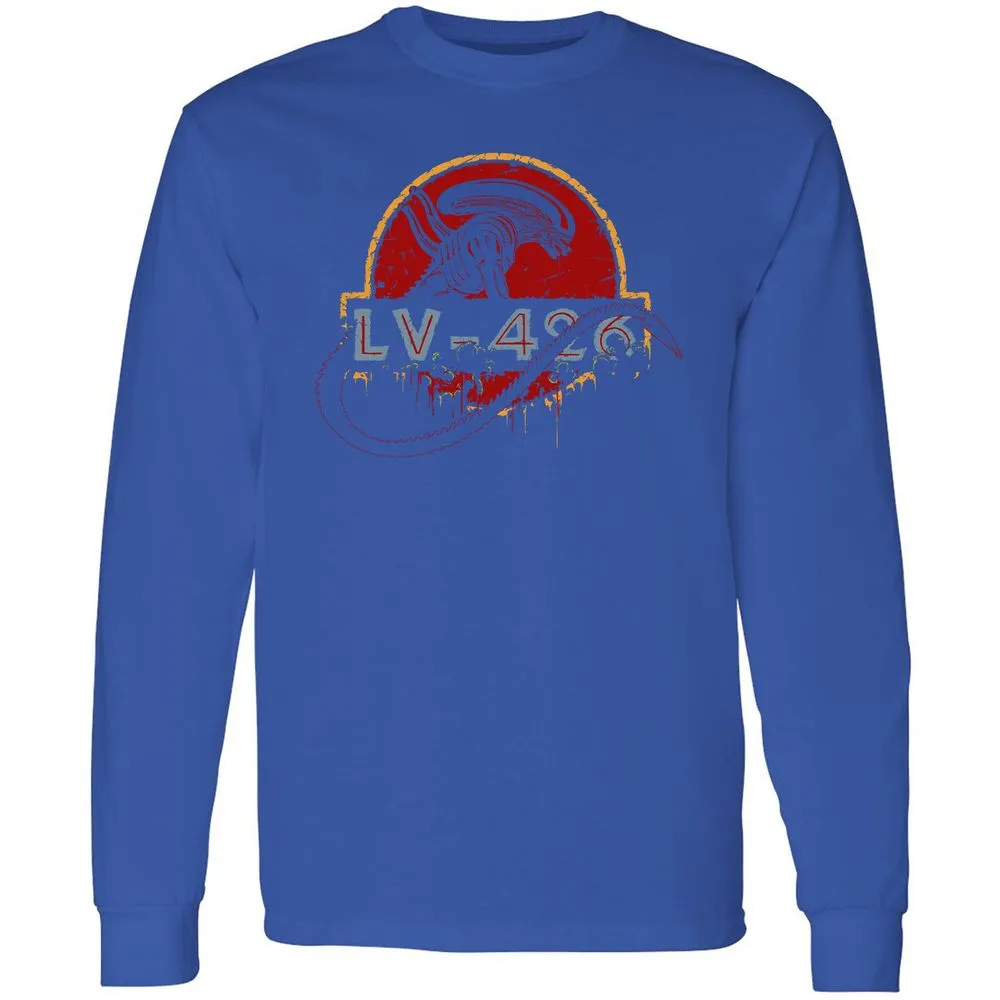 Long Sleeve T-Shirt - 3KQC3L3L - Royal - 8
