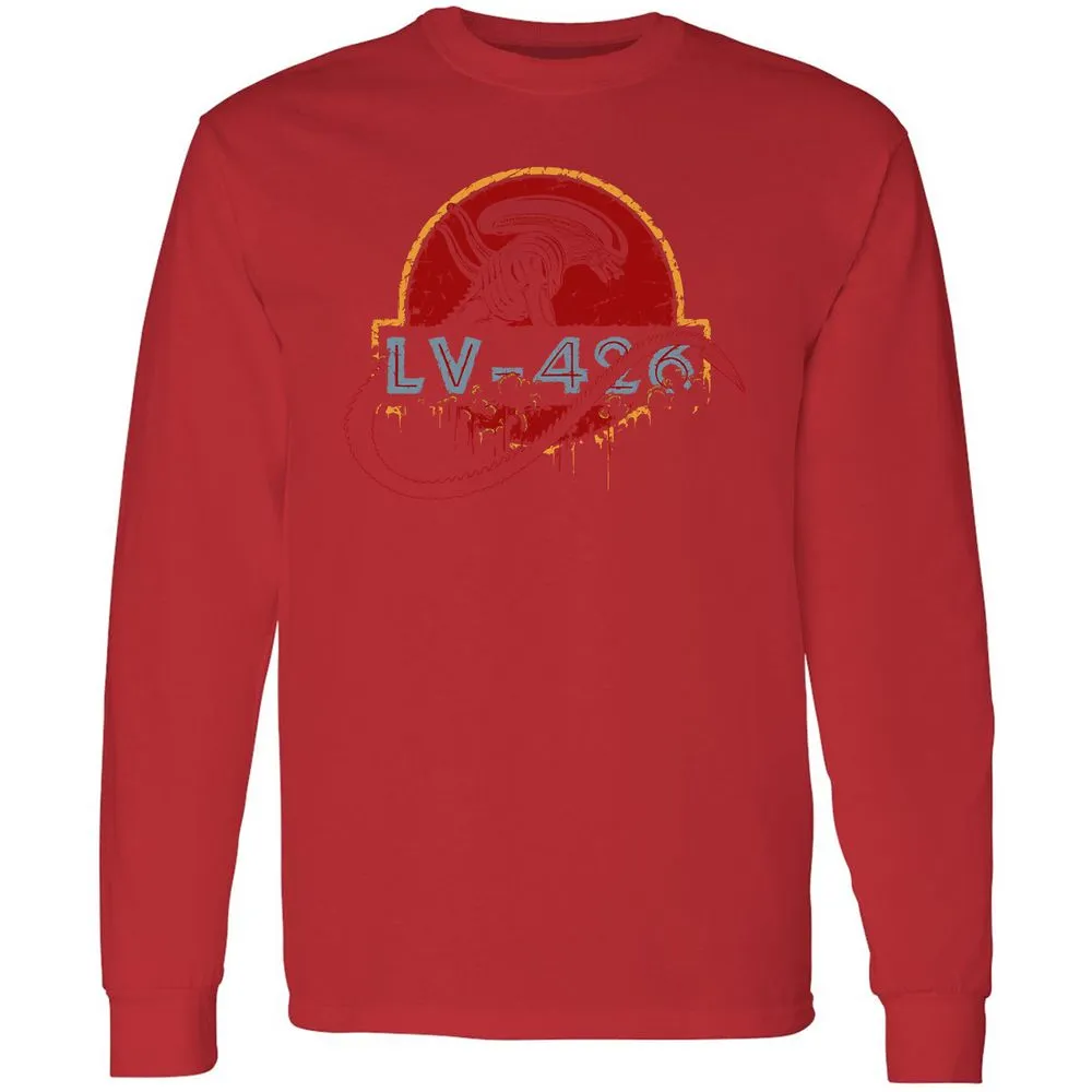 Long Sleeve T-Shirt - 3KQC3L3L - Red - 14