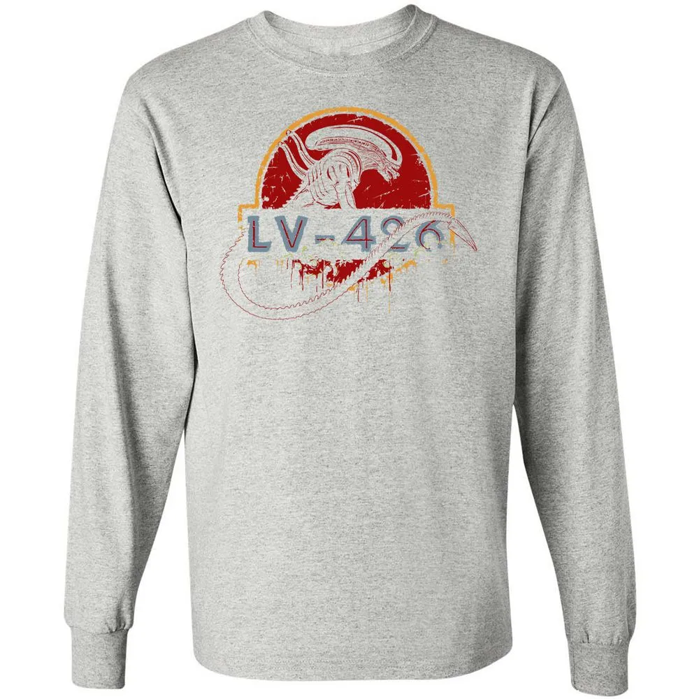 Long Sleeve T-Shirt - 3KQC3L3L - Ash - 7
