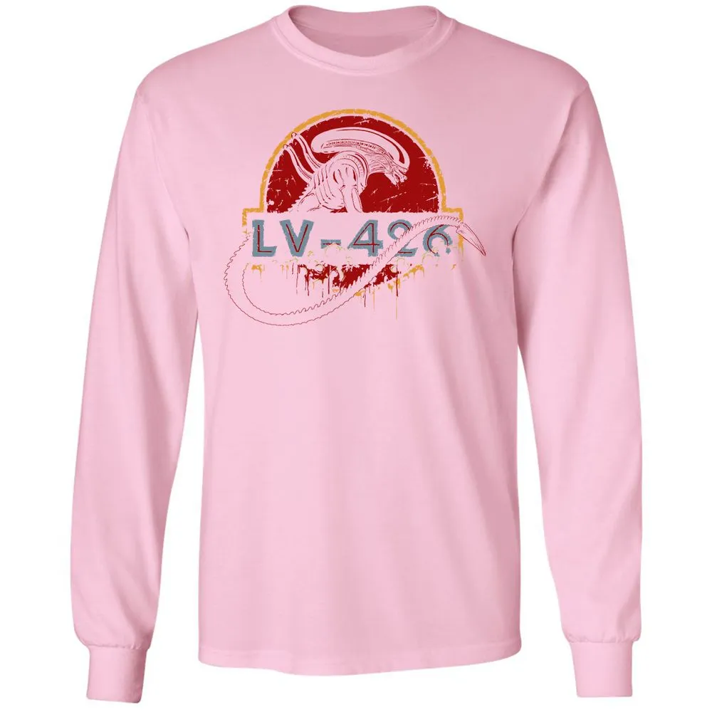 Long Sleeve T-Shirt - 3KQC3L3L - Light Pink - 3