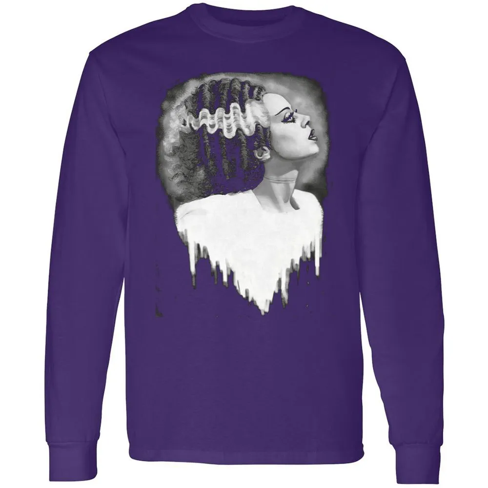 Long Sleeve T-Shirt - YK73EP9X - Purple - 13