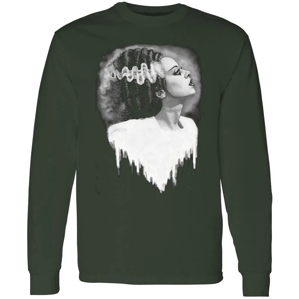 Long Sleeve T-Shirt - YK73EP9X - Forest Green - 4
