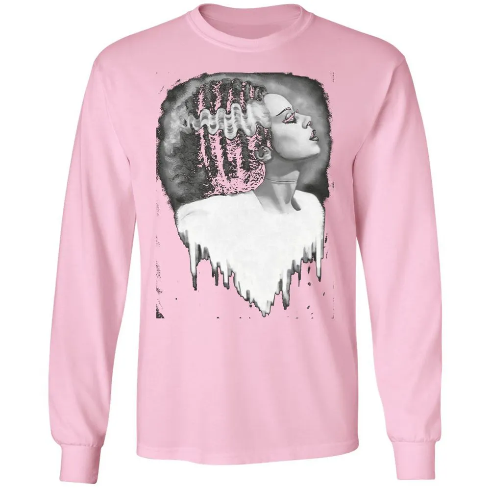 Long Sleeve T-Shirt - YK73EP9X - Light Pink - 3