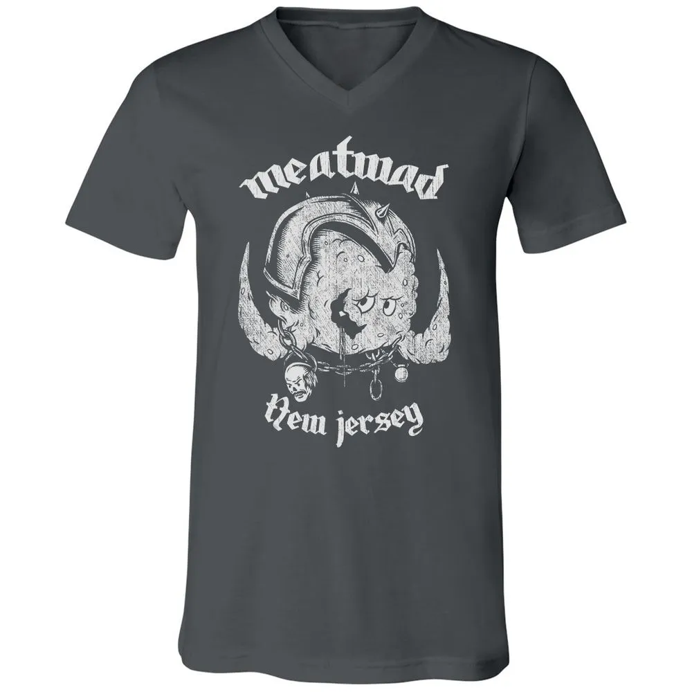 Unisex V-Neck T-Shirt - 8HRTE1TP - Asphalt - 12