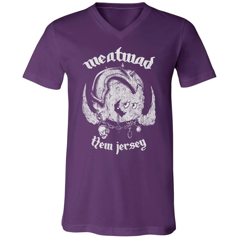 Unisex V-Neck T-Shirt - 8HRTE1TP - Team Purple - 9