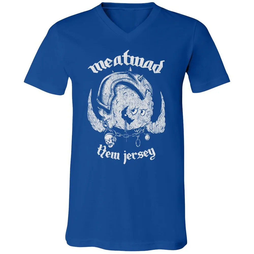 Unisex V-Neck T-Shirt - 8HRTE1TP - True Royal - 4