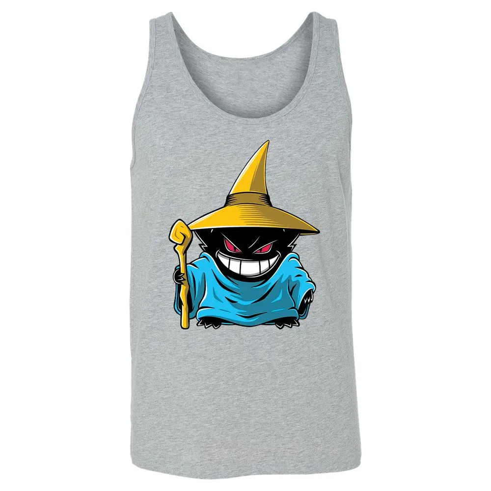 Unisex Jersey Tank - Black - Athletic Heather - 4