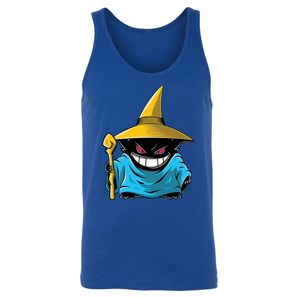 Unisex Jersey Tank - Black - True Royal - 13