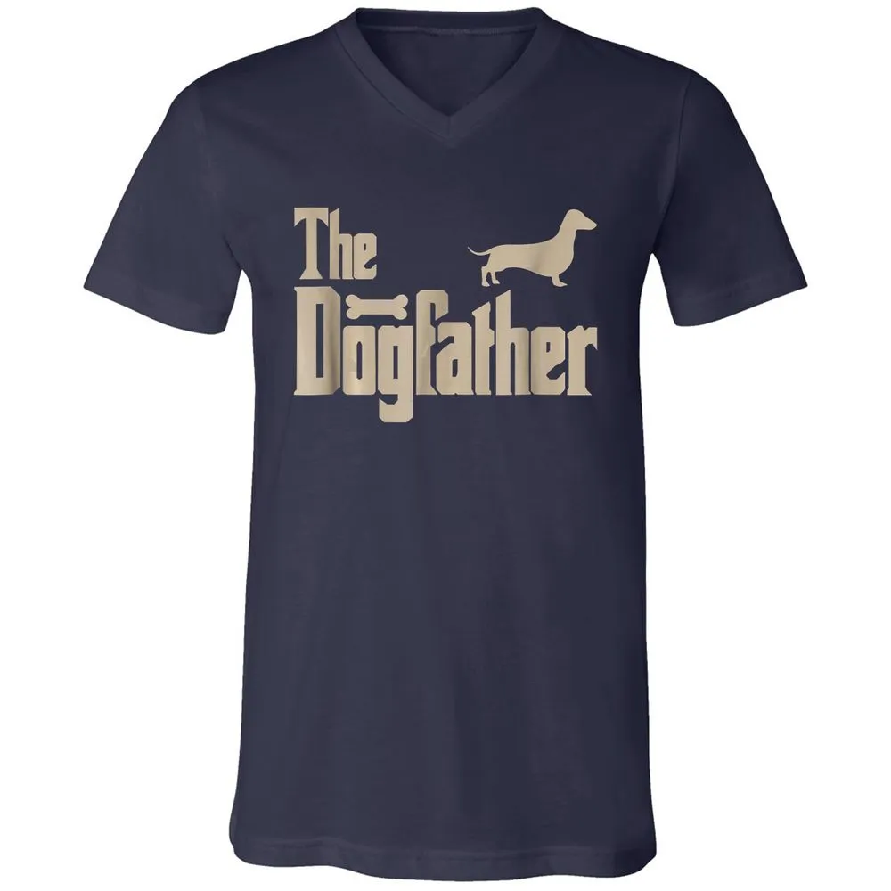 Unisex V-Neck T-Shirt - G9RL7C1B - Navy - 2