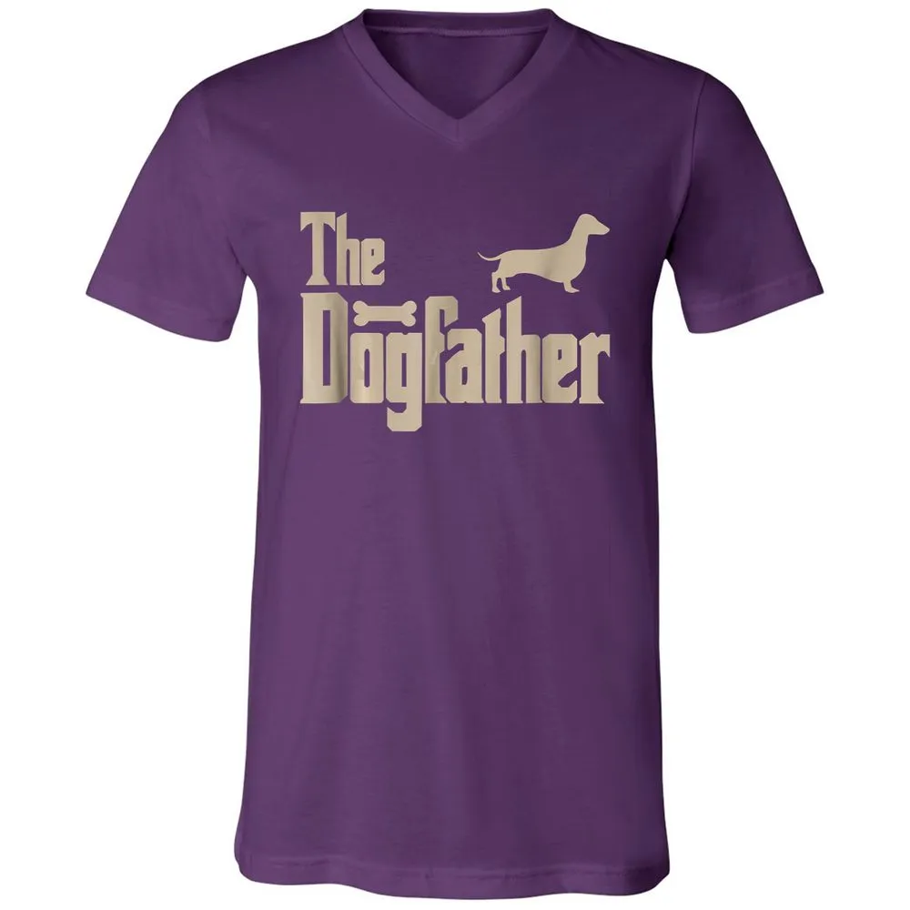 Unisex V-Neck T-Shirt - G9RL7C1B - Team Purple - 9