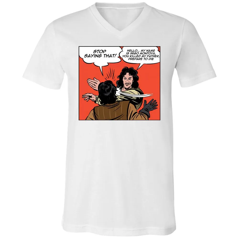Unisex V-Neck T-Shirt - P96KFTP5 - White - 5