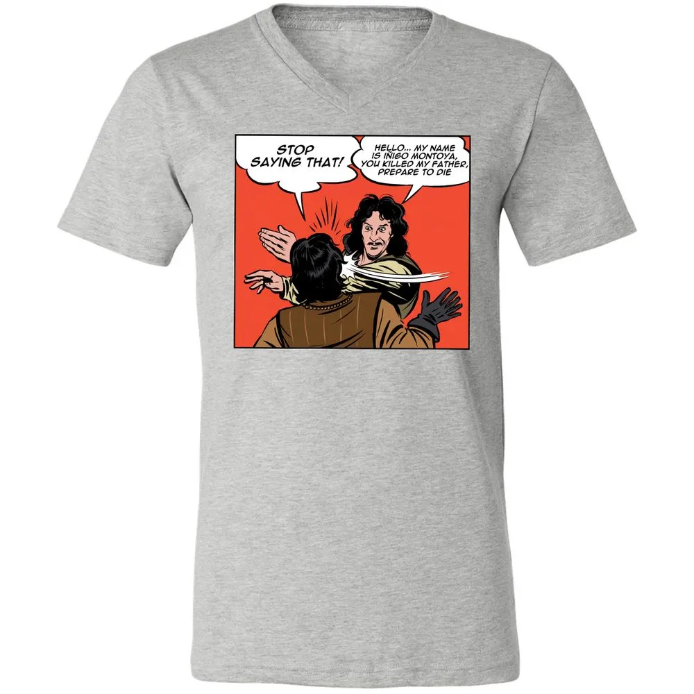 Unisex V-Neck T-Shirt - P96KFTP5 - Athletic Heather - 7