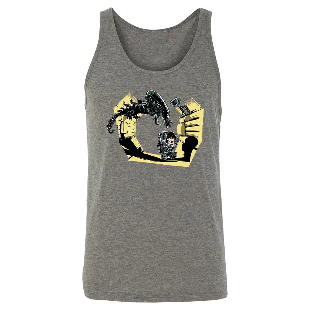 Unisex Jersey Tank - QDNRKEZ6 - Grey Triblend - 8