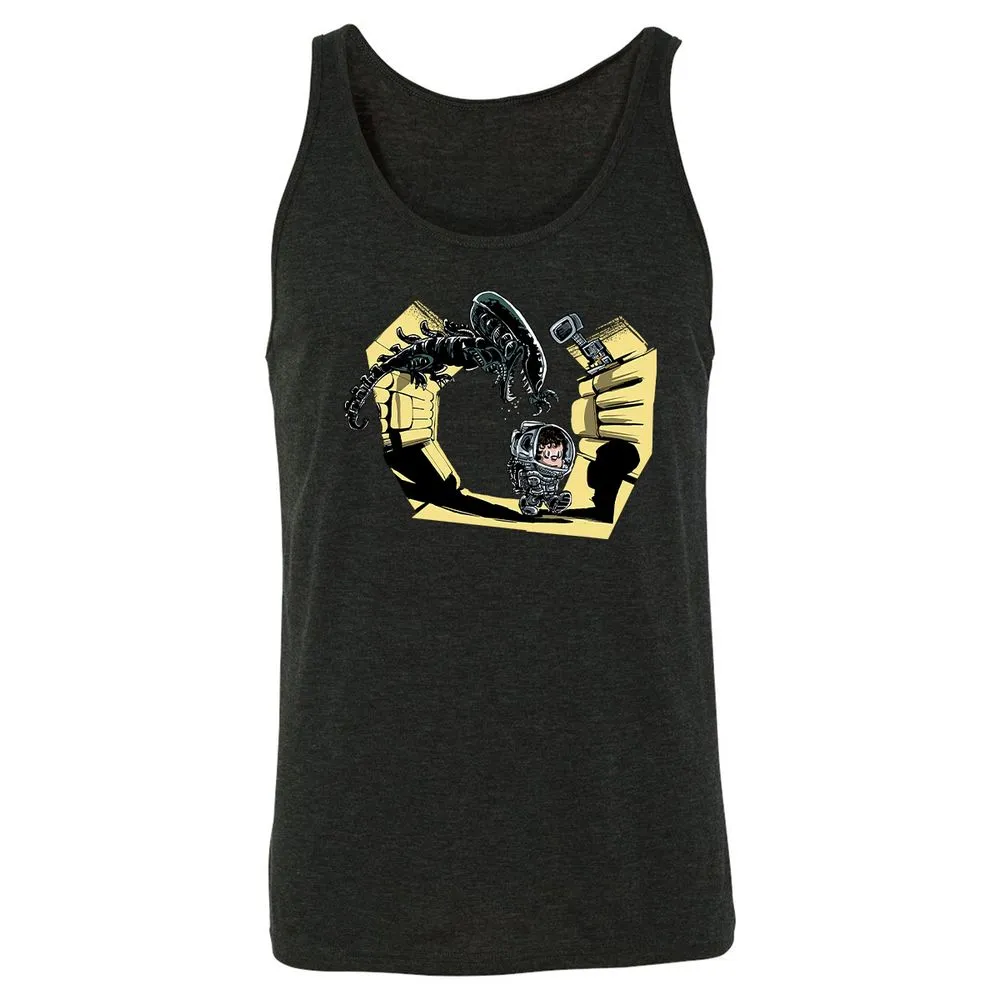 Unisex Jersey Tank - QDNRKEZ6 - Charcoal Black Triblend - 5
