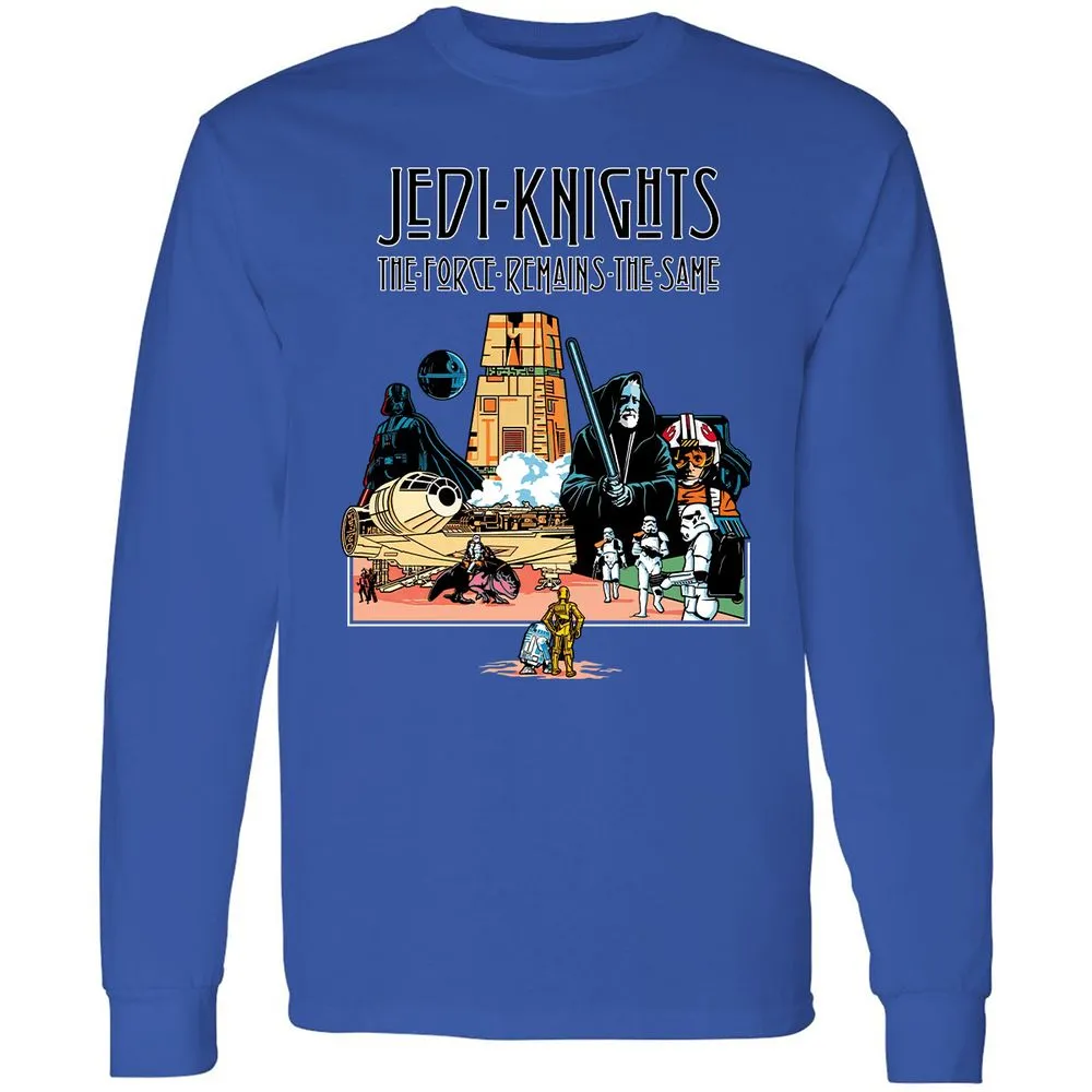 Long Sleeve T-Shirt - GGMKBWU7 - Royal - 8