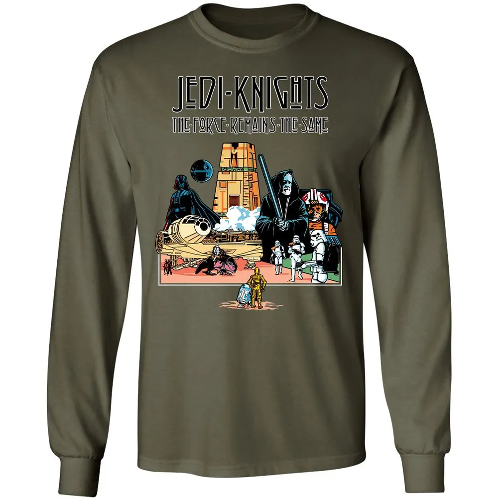 Long Sleeve T-Shirt - GGMKBWU7 - Military Green - 16
