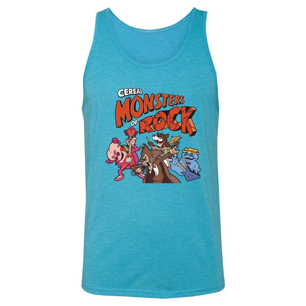 Unisex Jersey Tank - B6QQA9MA - Aqua Triblend - 3