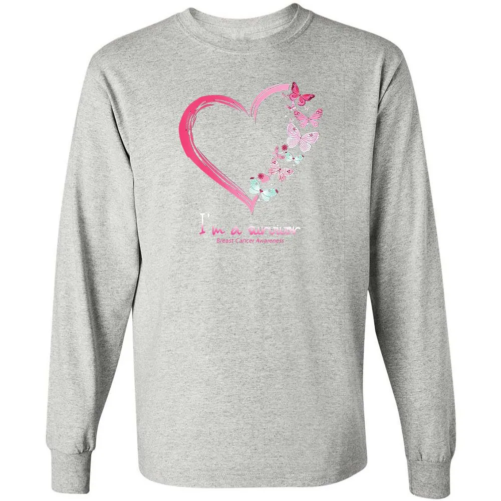 Long Sleeve T-Shirt - GECHJ9PL - Ash - 7