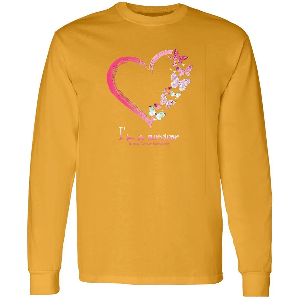 Long Sleeve T-Shirt - GECHJ9PL - Gold - 9
