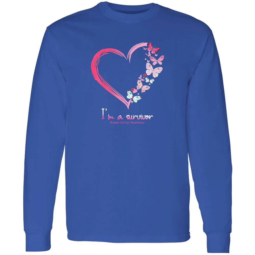 Long Sleeve T-Shirt - GECHJ9PL - Royal - 8