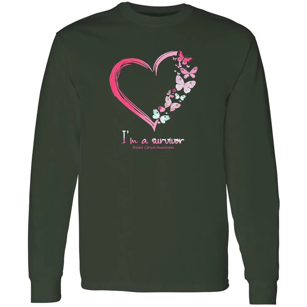 Long Sleeve T-Shirt - GECHJ9PL - Forest Green - 4