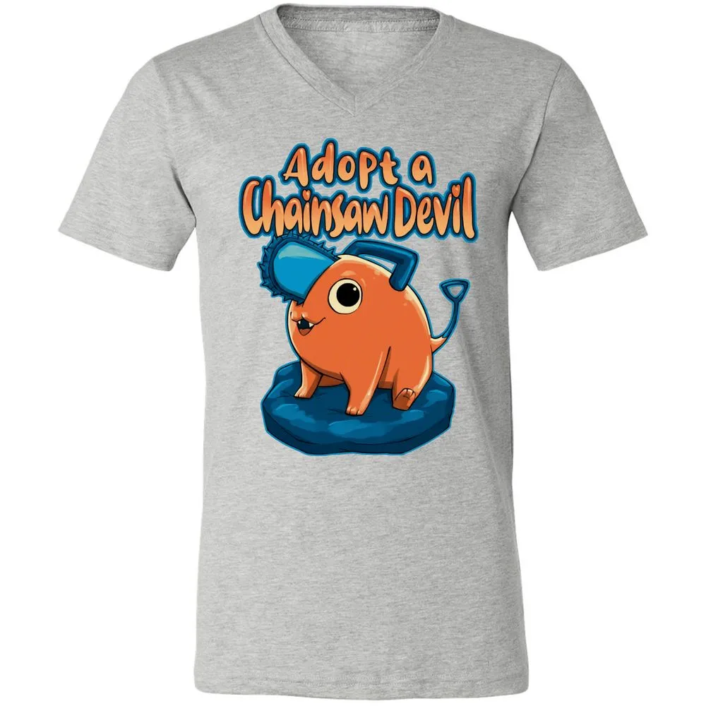 Unisex V-Neck T-Shirt - AHBB25RM - Athletic Heather - 7