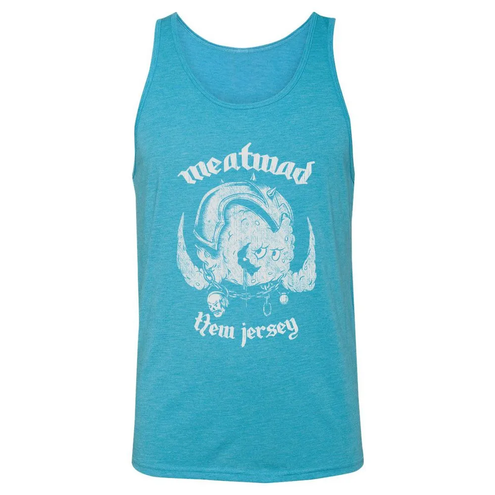Unisex Jersey Tank - 13XVPQWY - Aqua Triblend - 3