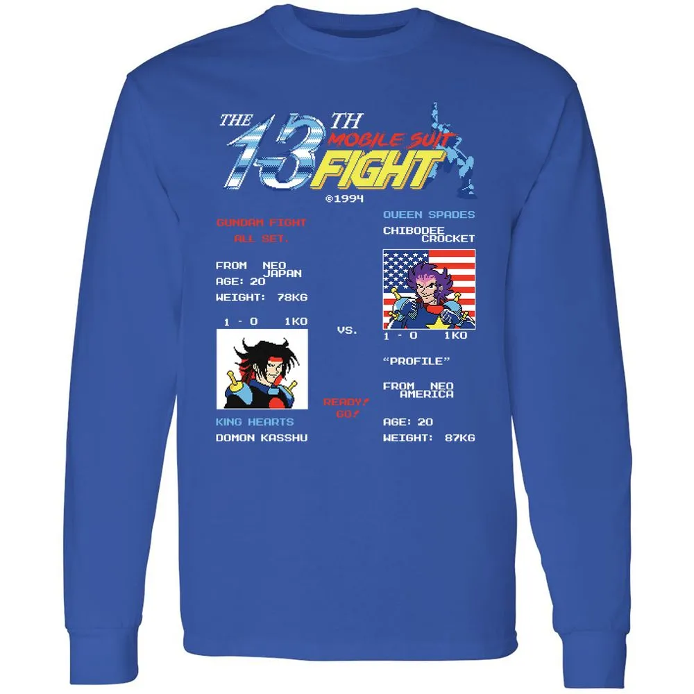 Long Sleeve T-Shirt - 45TJH3RE - Royal - 8