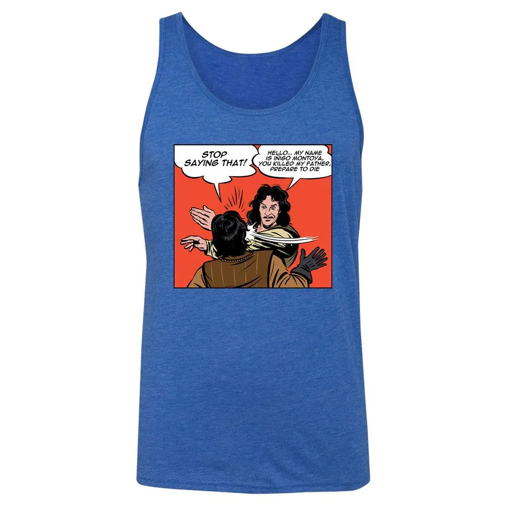 Unisex Jersey Tank - QSW7P3BR - True Royal Triblend - 12