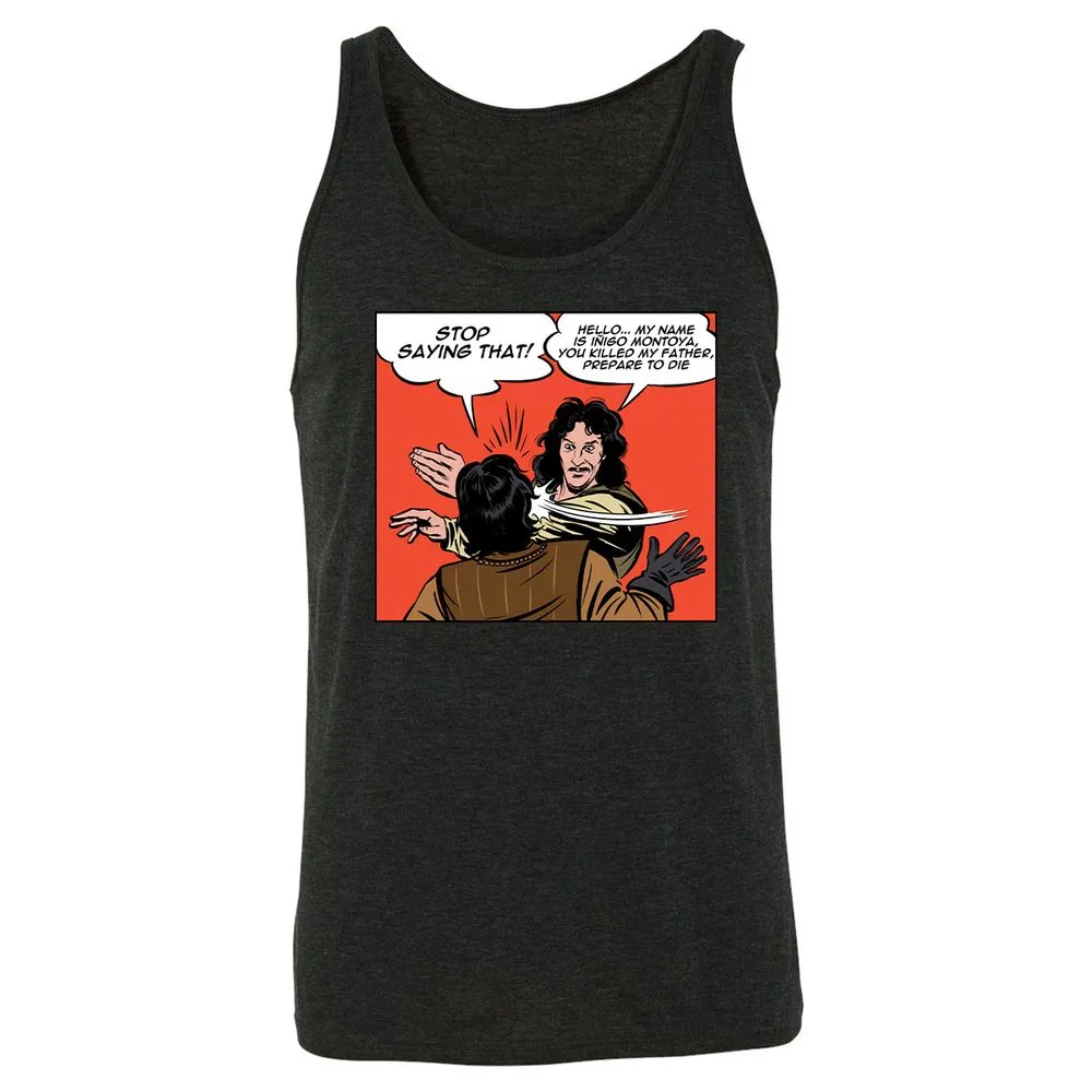 Unisex Jersey Tank - QSW7P3BR - Charcoal Black Triblend - 5