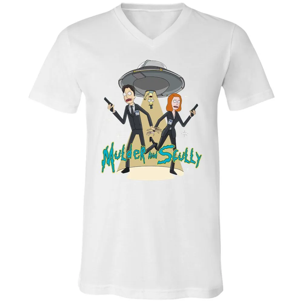 Unisex V-Neck T-Shirt - UBGAG5X2 - White - 5